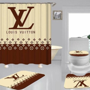 Louis Vuitton Lv Bathroom Set Home Decor Hypebeast Luxury Fashion Brand Bath Mat