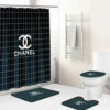 Chanel Bathroom Set Bath Mat Hypebeast Luxury Fashion Brand Home Decor