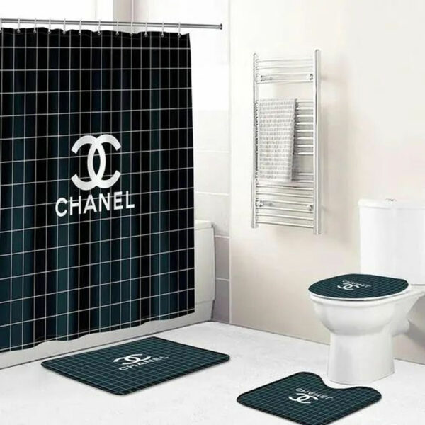 Chanel Bathroom Set Bath Mat Hypebeast Luxury Fashion Brand Home Decor