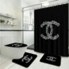 Chanel Flower Bathroom Set Home Decor Luxury Fashion Brand Bath Mat Hypebeast