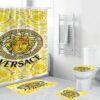 Gianni Versace Medusa Bathroom Set Home Decor Hypebeast Bath Mat Luxury Fashion Brand