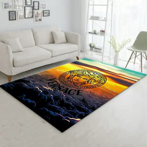 Versace s Rectangle Rug Fashion Brand Luxury Area Carpet Door Mat Home Decor