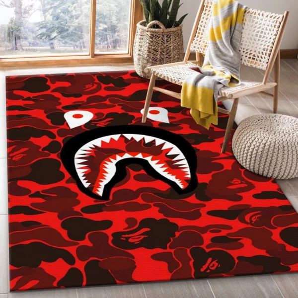 Bape s Rectangle Rug Luxury Door Mat Fashion Brand Home Decor Area Carpet