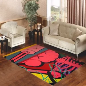 Kaws cartoon s Rectangle Rug Home Decor Fashion Brand Door Mat Area Carpet Luxury