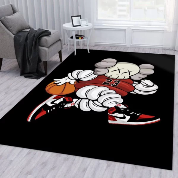 Just skate it sneakers Rectangle Rug Area Carpet Luxury Home Decor Fashion Brand Door Mat