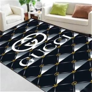 Gucci Rectangle Rug Area Carpet Fashion Brand Door Mat Home Decor Luxury