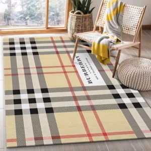 Burberry hot Rectangle Rug Home Decor Fashion Brand Luxury Door Mat Area Carpet