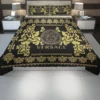 Versace Logo Brand Bedding Set Bedspread Bedroom Luxury Home Decor