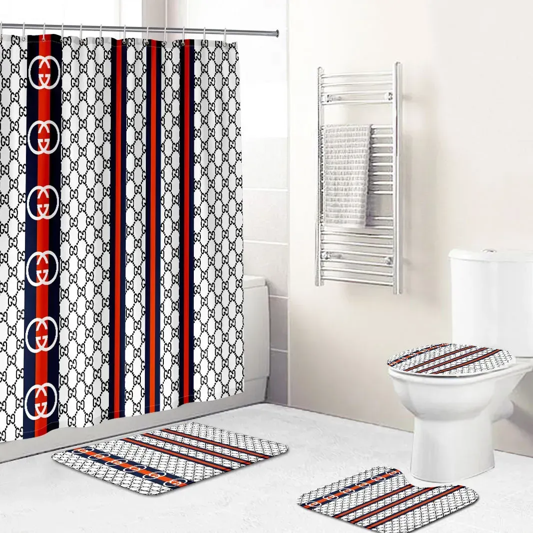 Gucci Bathroom Set Bath Mat Home Decor Hypebeast Luxury Fashion Brand