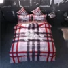 Burberry Logo Brand Bedding Set Bedspread Luxury Bedroom Home Decor