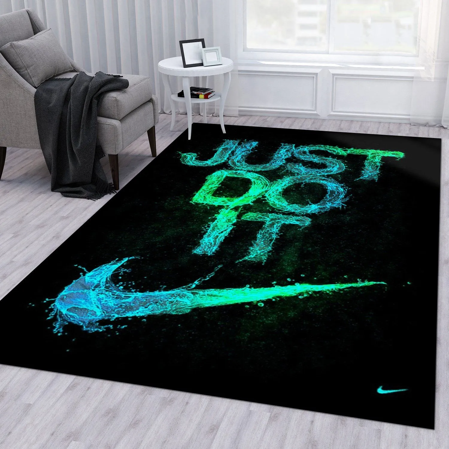 Nike Luxury Fashion Brand Rug Home Decor Door Mat Area Carpet