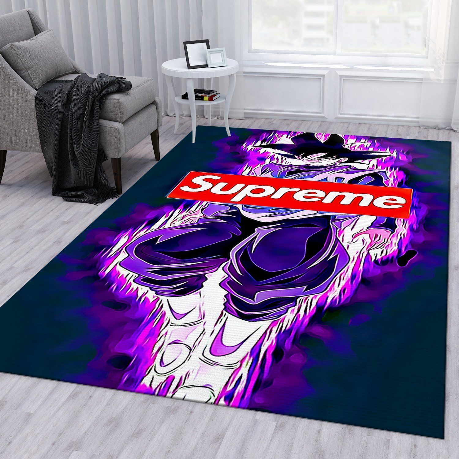 Supreme Dragon Ball Luxury Fashion Brand Rug Door Mat Area Carpet Home Decor