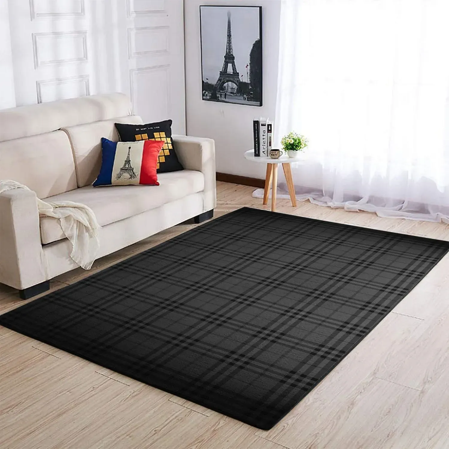 Burberry Area Luxury Fashion Brand Rug Area Carpet Home Decor Door Mat
