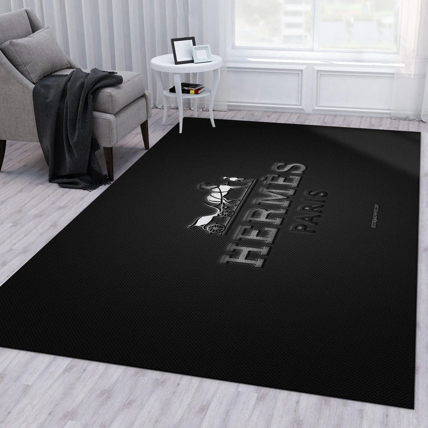 Hermes Luxury Fashion Brand Rug Area Carpet Door Mat Home Decor