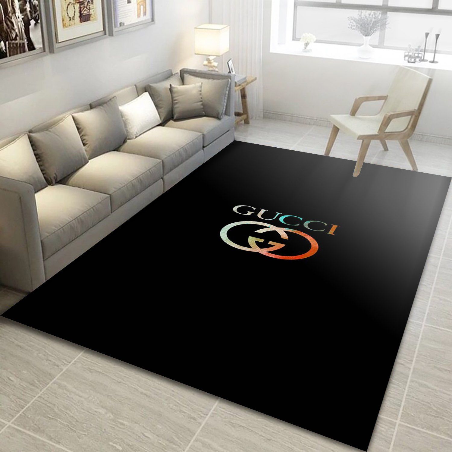 Gucci Ver Luxury Fashion Brand Rug Area Carpet Door Mat Home Decor