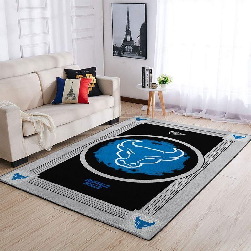 Buffalo Bullss Ncaa Football Basketball Team Logo Type 8154 Rug Living Room Area Carpet Home Decor