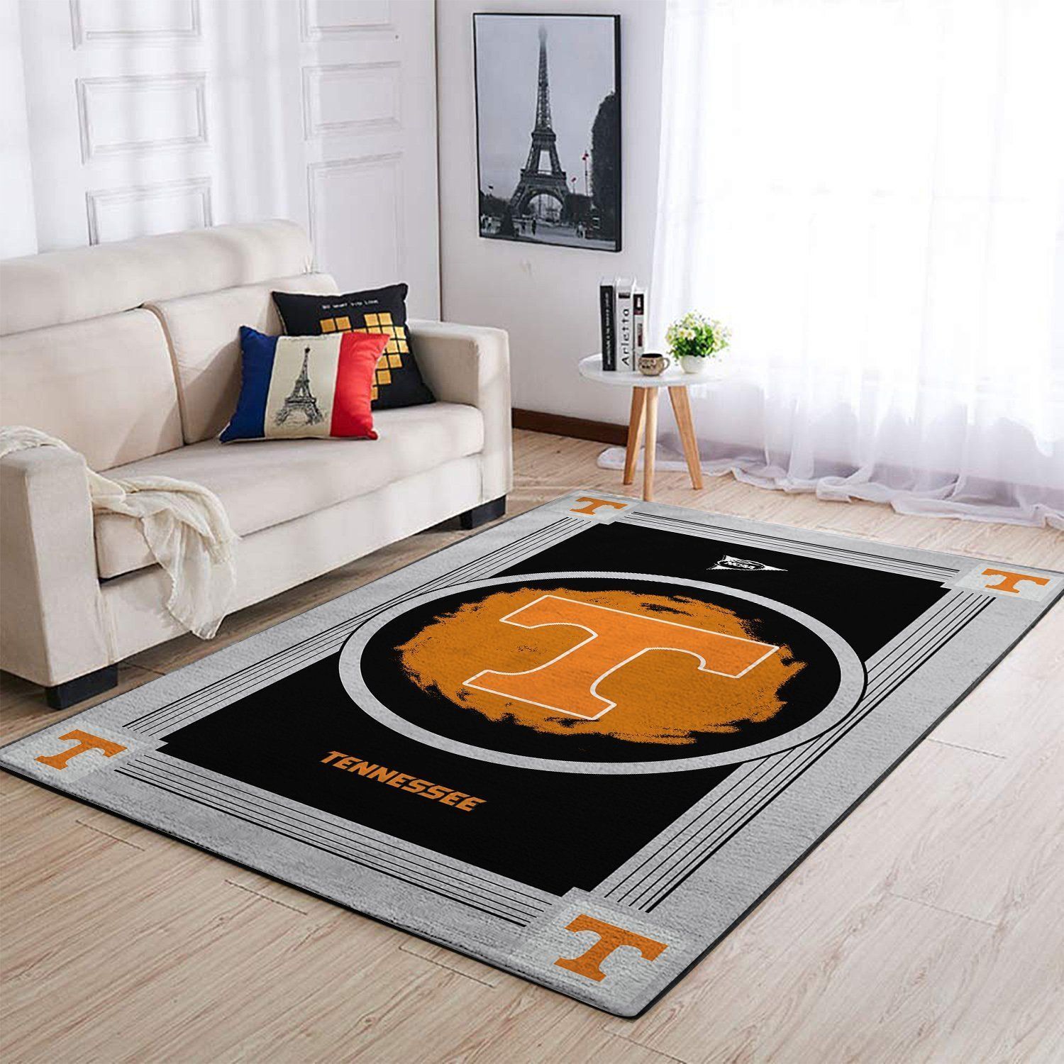 Tennessee Volunteers Ncaa Team Logo Nice Type 8349 Rug Living Room Home Decor Area Carpet