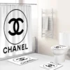 Chanel Bathroom Set Bath Mat Home Decor Luxury Fashion Brand Hypebeast