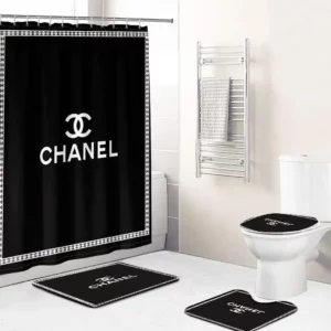 Chanel Bathroom Set Hypebeast Bath Mat Home Decor Luxury Fashion Brand