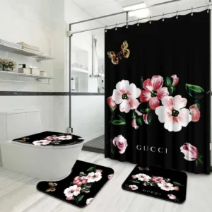 Gucci Bathroom Set Luxury Fashion Brand Home Decor Bath Mat Hypebeast