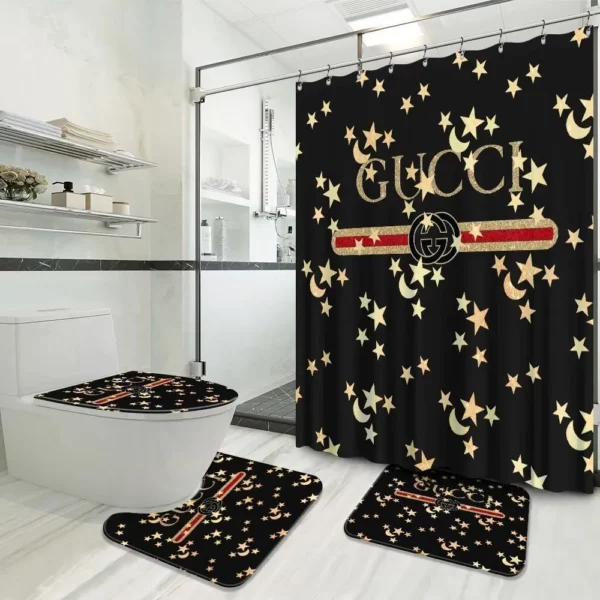 Gucci Bathroom Set Home Decor Luxury Fashion Brand Hypebeast Bath Mat