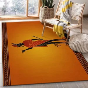 Hermes Rectangle Rug Area Carpet Fashion Brand Door Mat Home Decor Luxury