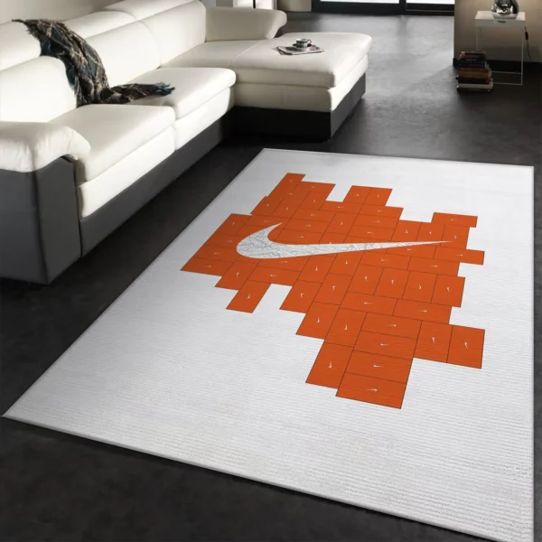 Nike Rectangle Rug Fashion Brand Door Mat Home Decor Luxury Area Carpet