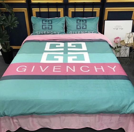 Givency Logo Brand Bedding Set Luxury Home Decor Bedspread Bedroom