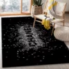 Chanel Black Rectangle Rug Home Decor Fashion Brand Area Carpet Luxury Door Mat