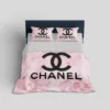 Chanel Pinky Logo Brand Bedding Set Bedroom Bedspread Home Decor Luxury