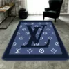 Louis Vuitton Rectangle Rug Home Decor Area Carpet Door Mat Luxury Fashion Brand