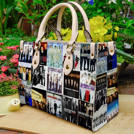 Backstreet Boys 4 Women Leather Hand Bag