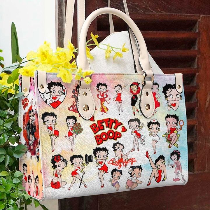 Betty Boop 2 Women Leather Hand Bag