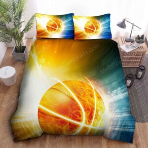 Basketball Sport 22 Logo Type 1272 Bedding Sets Sporty Bedroom Home Decor