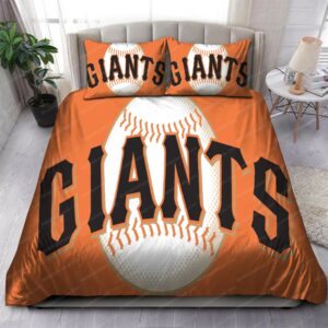 San Francisco Giants Mlb 155 Logo Type 1308 Bedding Sets Sporty Bedroom Home Decor