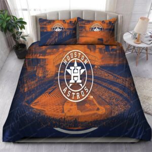 Houston Astros Mlb 103 Logo Type 1375 Bedding Sets Sporty Bedroom Home Decor