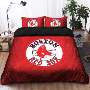 Boston Red Sox Mlb 62 Logo Type 1402 Bedding Sets Sporty Bedroom Home Decor