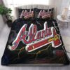 Atlanta Braves Mlb 50 Logo Type 1422 Bedding Sets Sporty Bedroom Home Decor