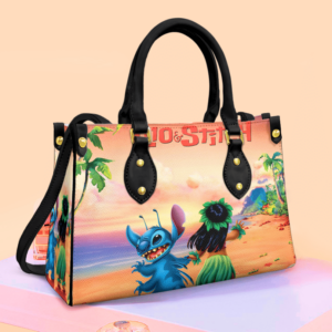 Stitch Disney Women Leather Hand Bag