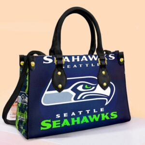 Seattle Seahawks Women Leather Hand Bag