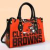 Cleveland Browns Women Leather Hand Bag