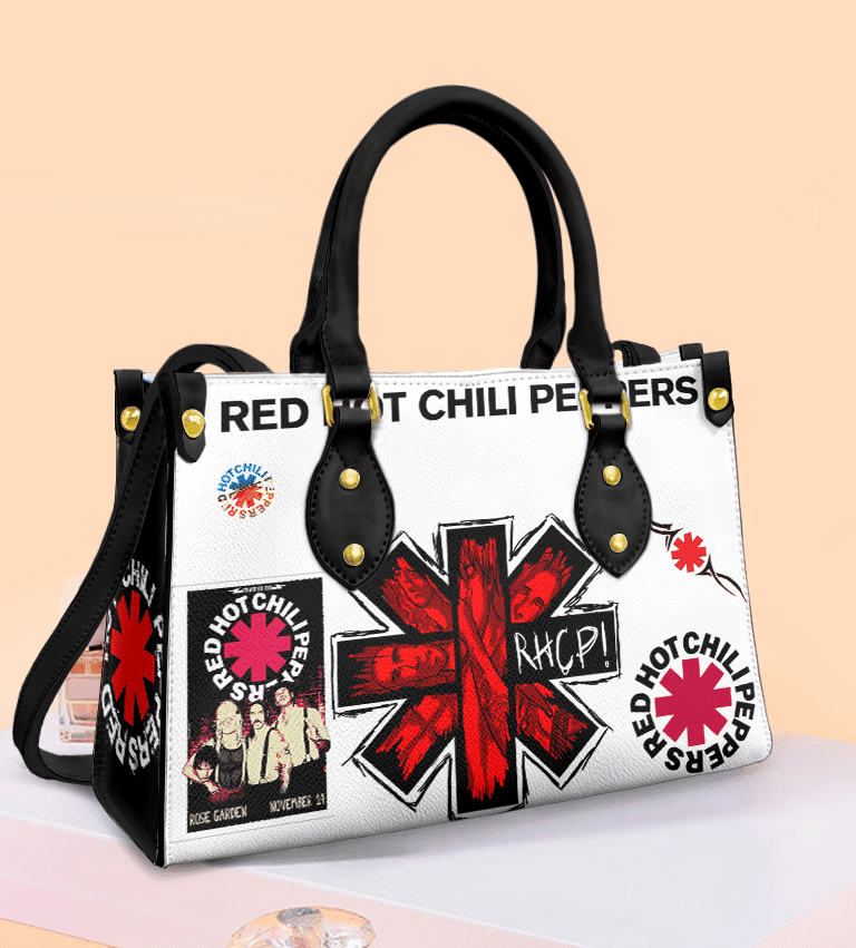 Red Hot Chili Peppers Women Leather Hand Bag