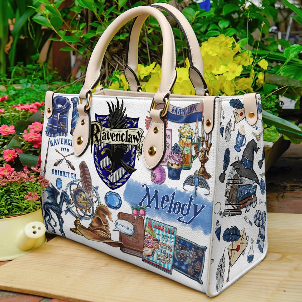 Harry Potter Ravenclaw Women Leather Hand Bag