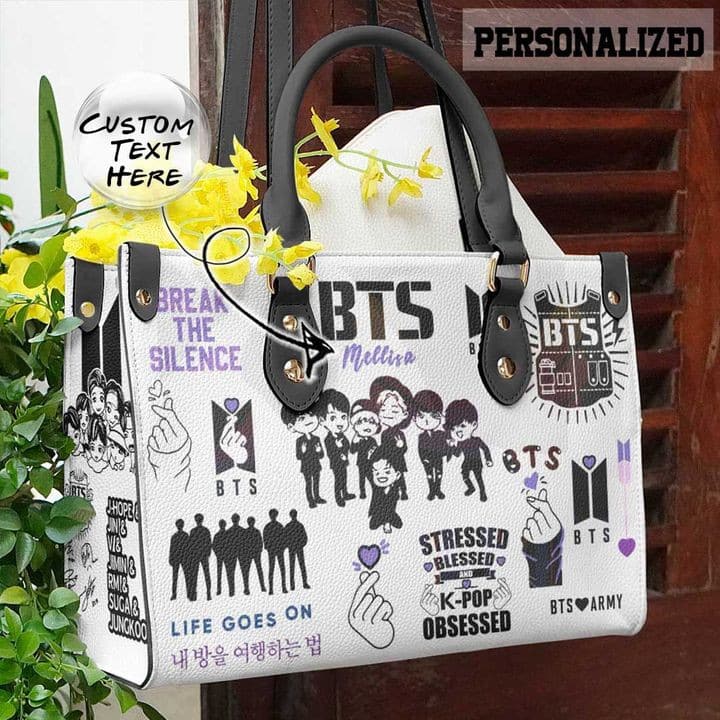 BTS Women Leather Hand Bag