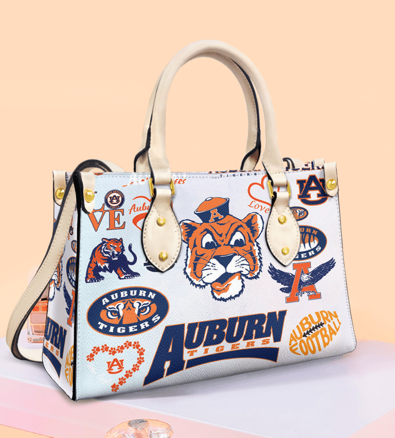 Auburn Tigers Women Leather Hand Bag