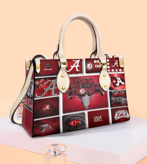 Alabama Crimson Tide 4 Women Leather Hand Bag