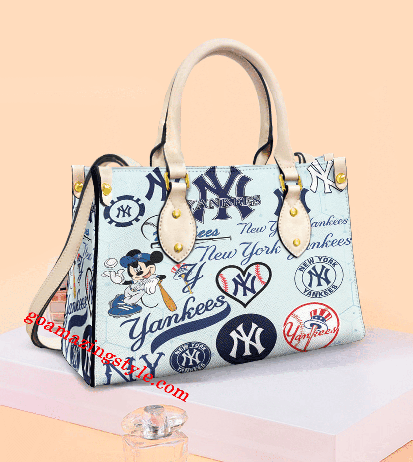 New York Yankees 1g Women Leather Hand Bag