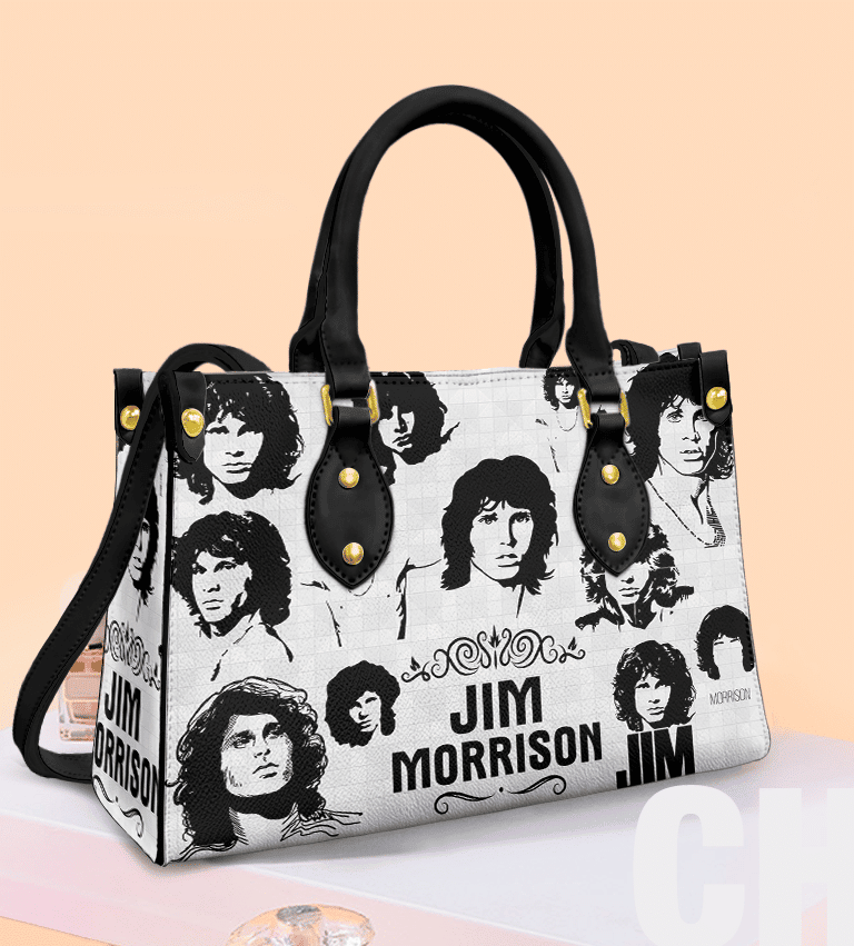 Jim Morrison Women Leather Hand Bag