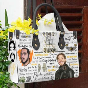 Post Malone Lover Women Leather Hand Bag