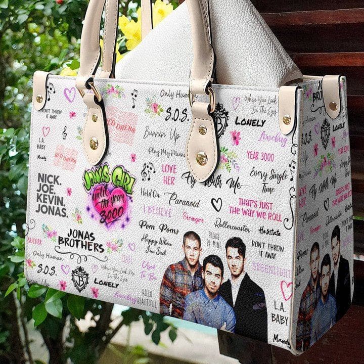 Jonas Brothers Women Leather Hand Bag